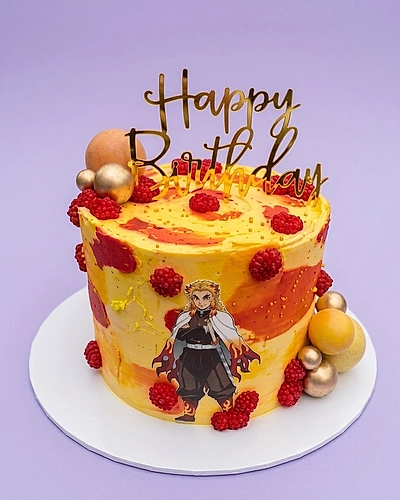 Demon Slayer Mulan Cake Design