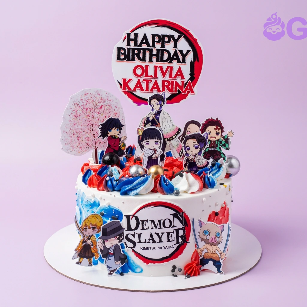 Demon Slayer Cake