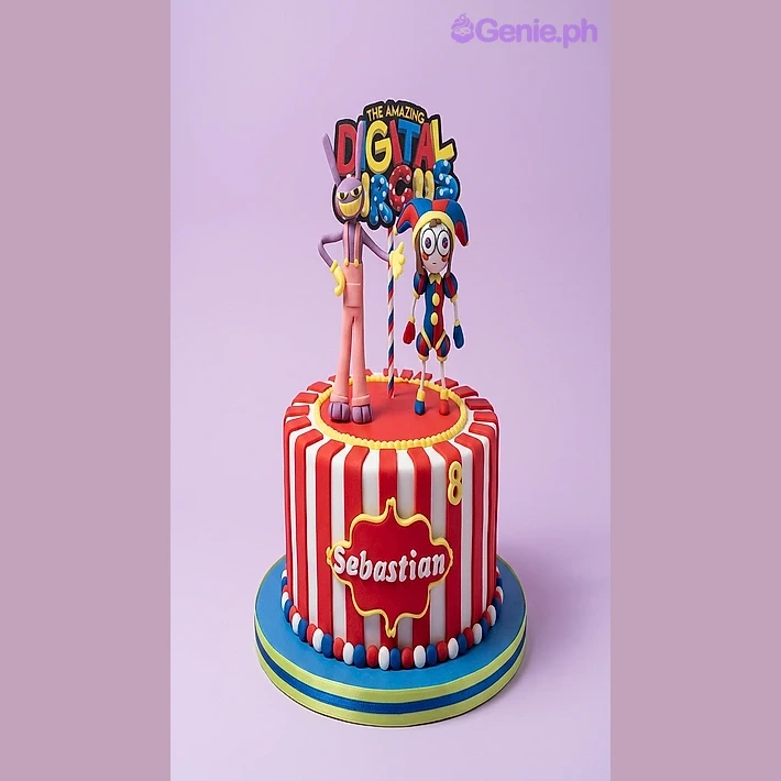 Digital Circus Cake