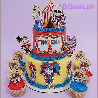 Digital Circus Cake