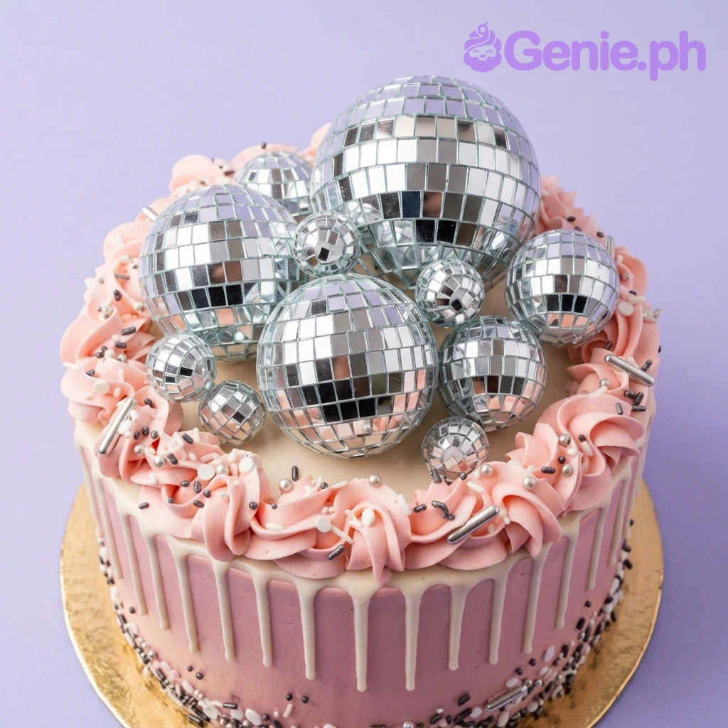 Disco Ball Cake Disco Ball Cake