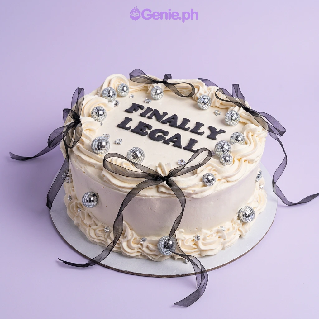 Disco Birthday Cake Disco Birthday Cake