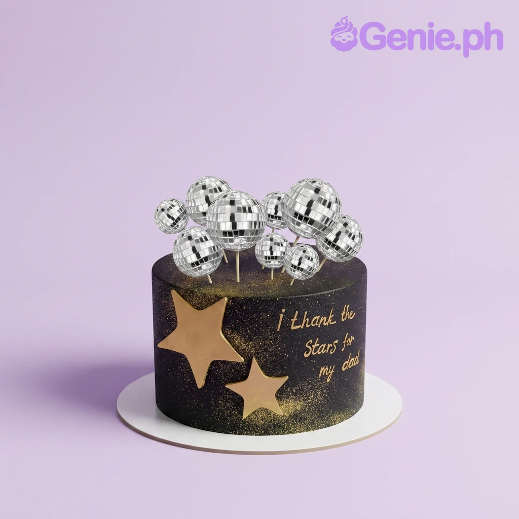 Disco Dad Cake Disco Dad Cake