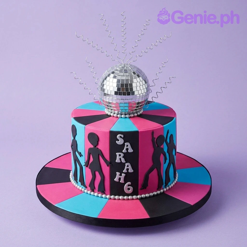Disco Dancer Cake Design