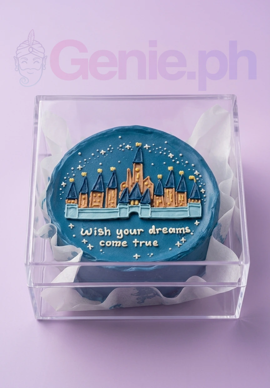 Disney Castle Yoyo Cake Design