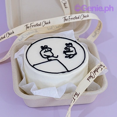 Doodle Minimalist Cake Doodle Minimalist Cake