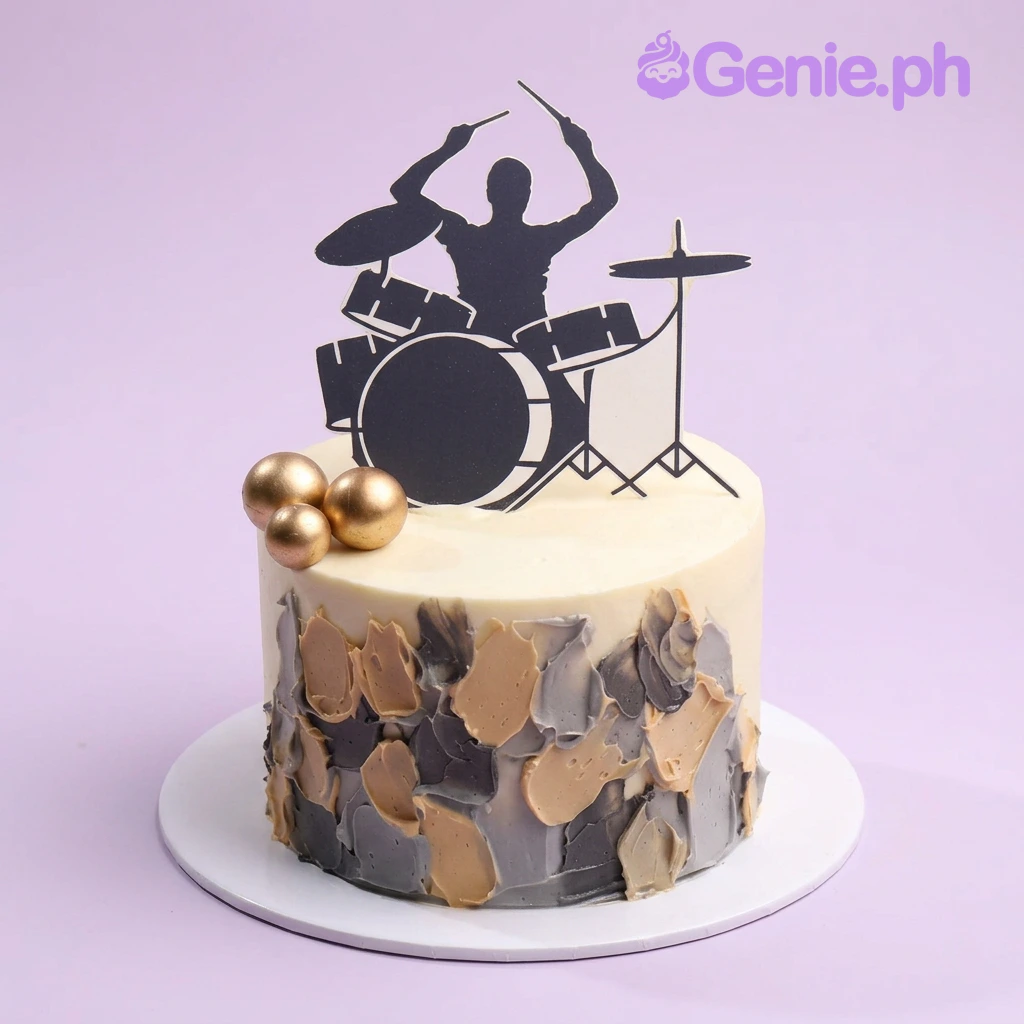 Drummer Summer Cake Design Drummer Summer Cake Design