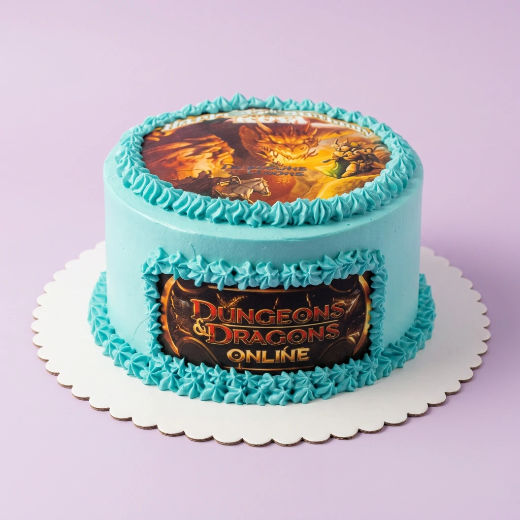 Dungeons And Dragons Squid Game Cake Design
