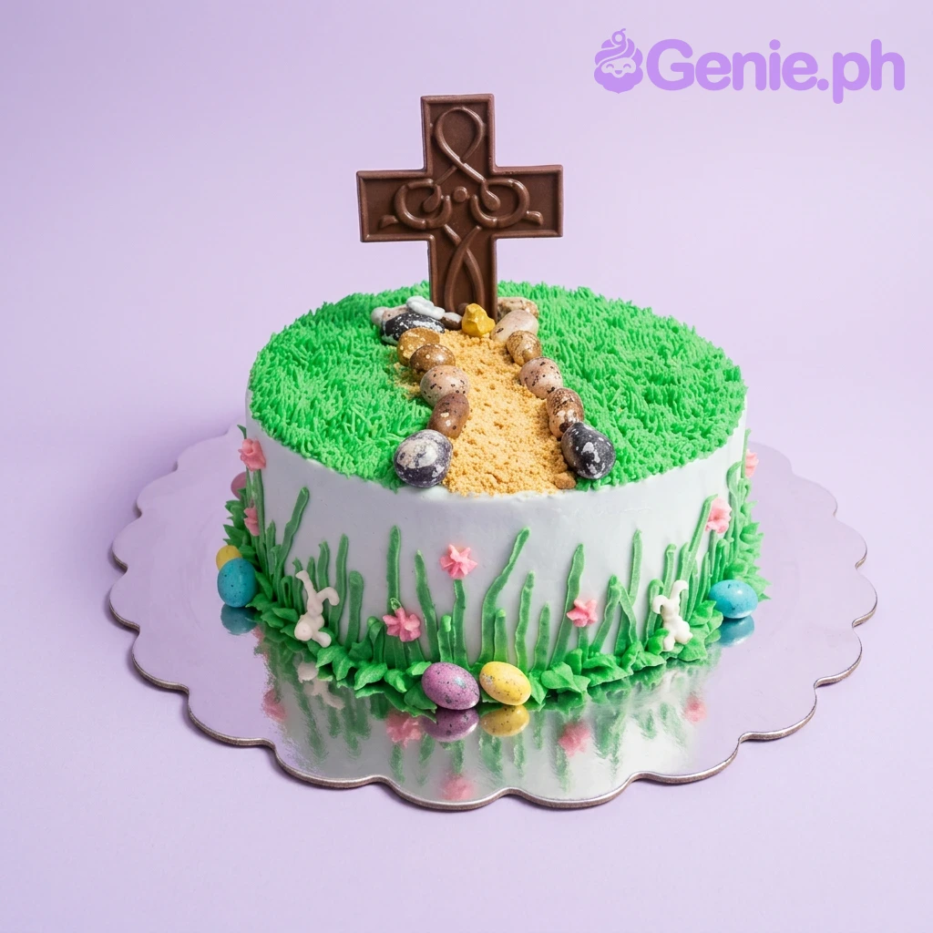 Easter Cross Cake Easter Cross Cake