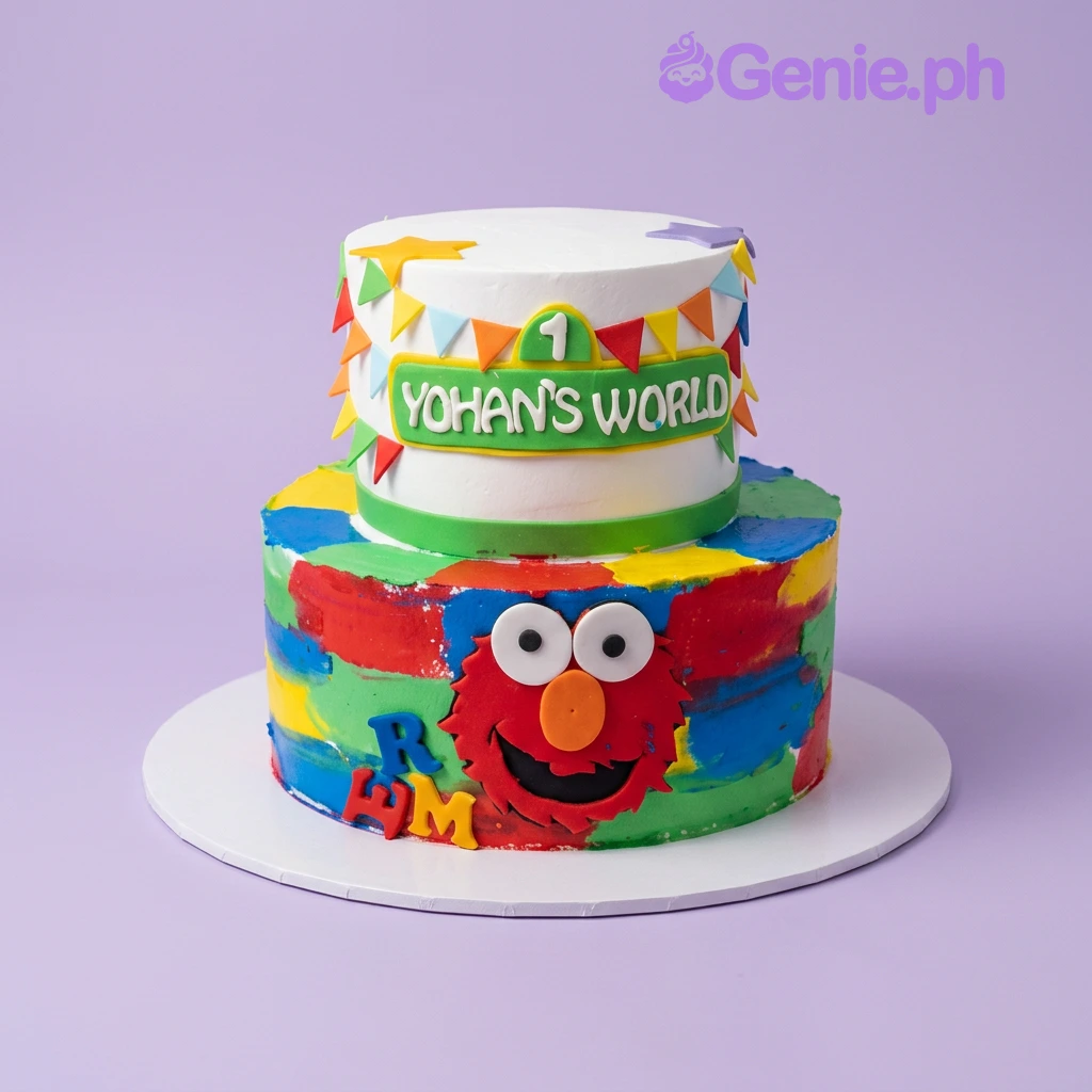 Elmo Sesame Street Cake