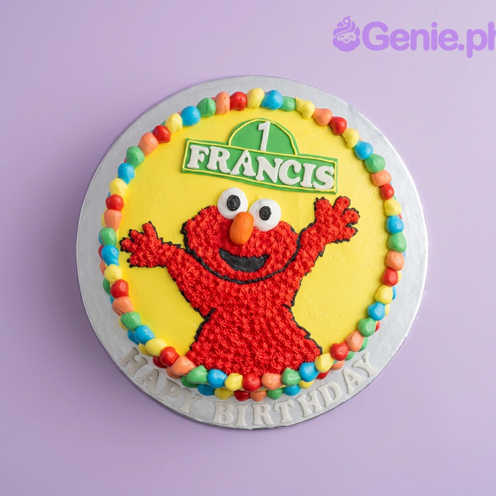 Elmo Sesame Street Cake