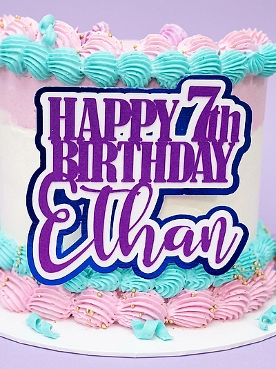 Ethan 7th Birthday Cake
