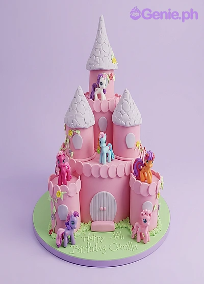 Castle Pony My Little Pony Cake Design