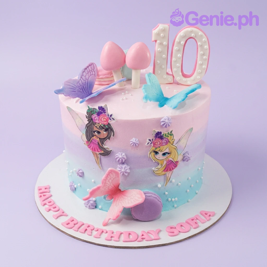 Fairy Birthday Cake Fairy Birthday Cake