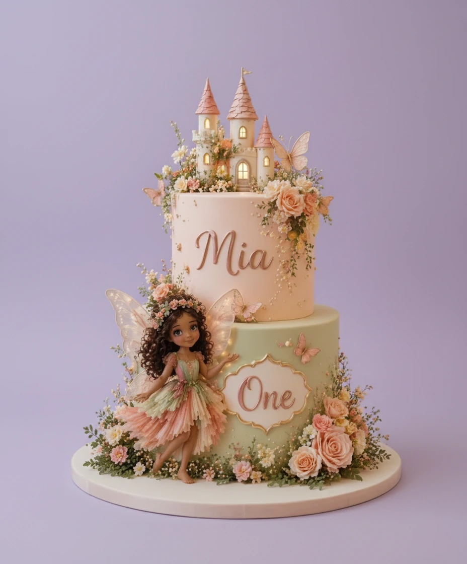 Fairy Garden Cake Fairy Garden Cake