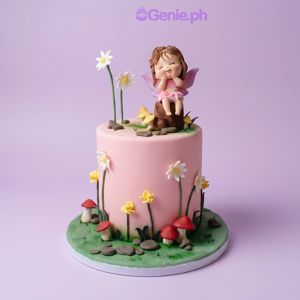 Fairy Garden Cake Fairy Garden Cake