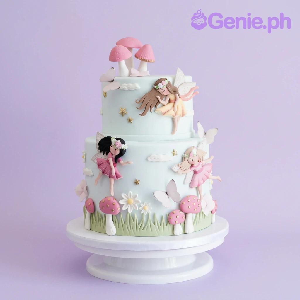 Fairy Garden Cake Fairy Garden Cake