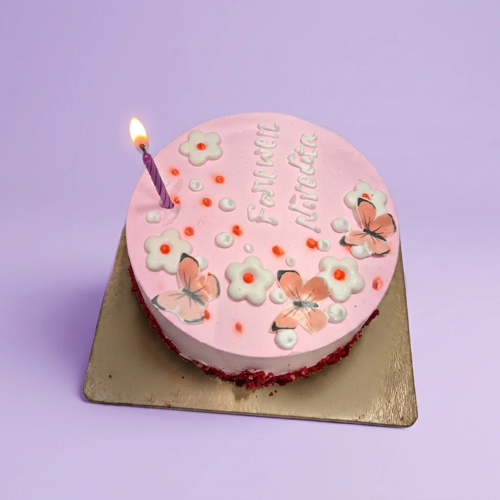 Farewell Pink Cake