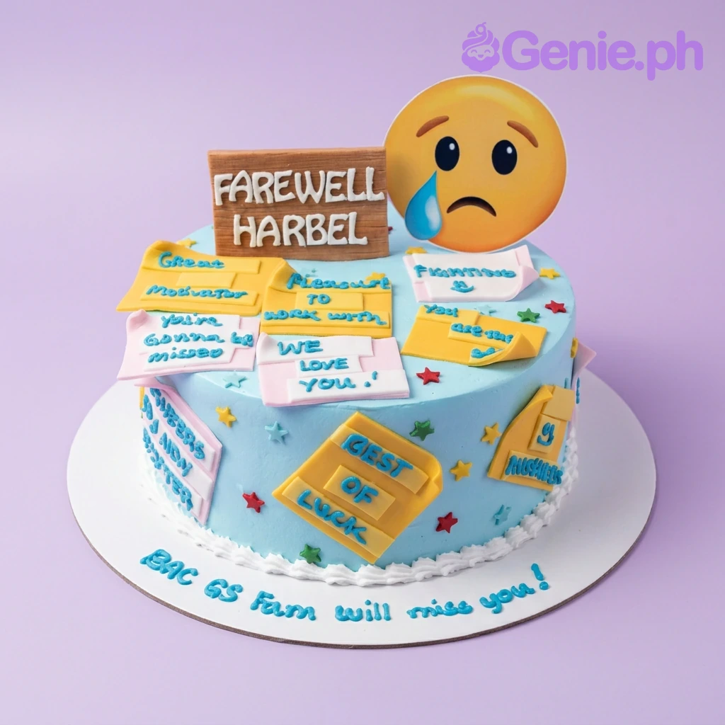 Farewell Tinkerbell Cake Design Farewell Tinkerbell Cake Design