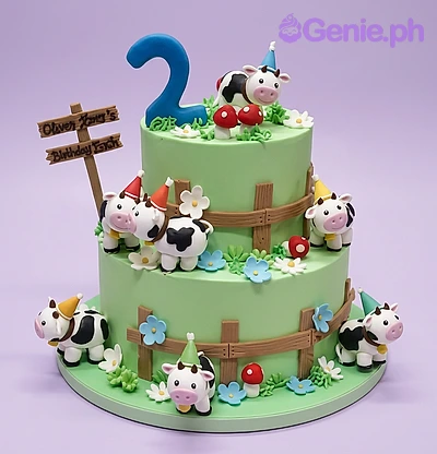 Farm Farewell Cake Design