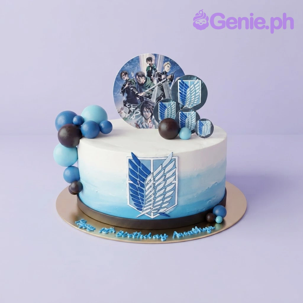 Attack On Titan Cake