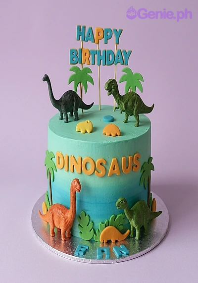 Dinosaur Birthday Cake
