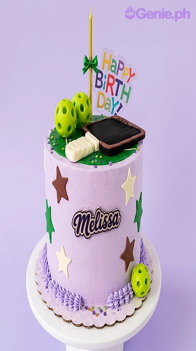 Pickleball Birthday Cake