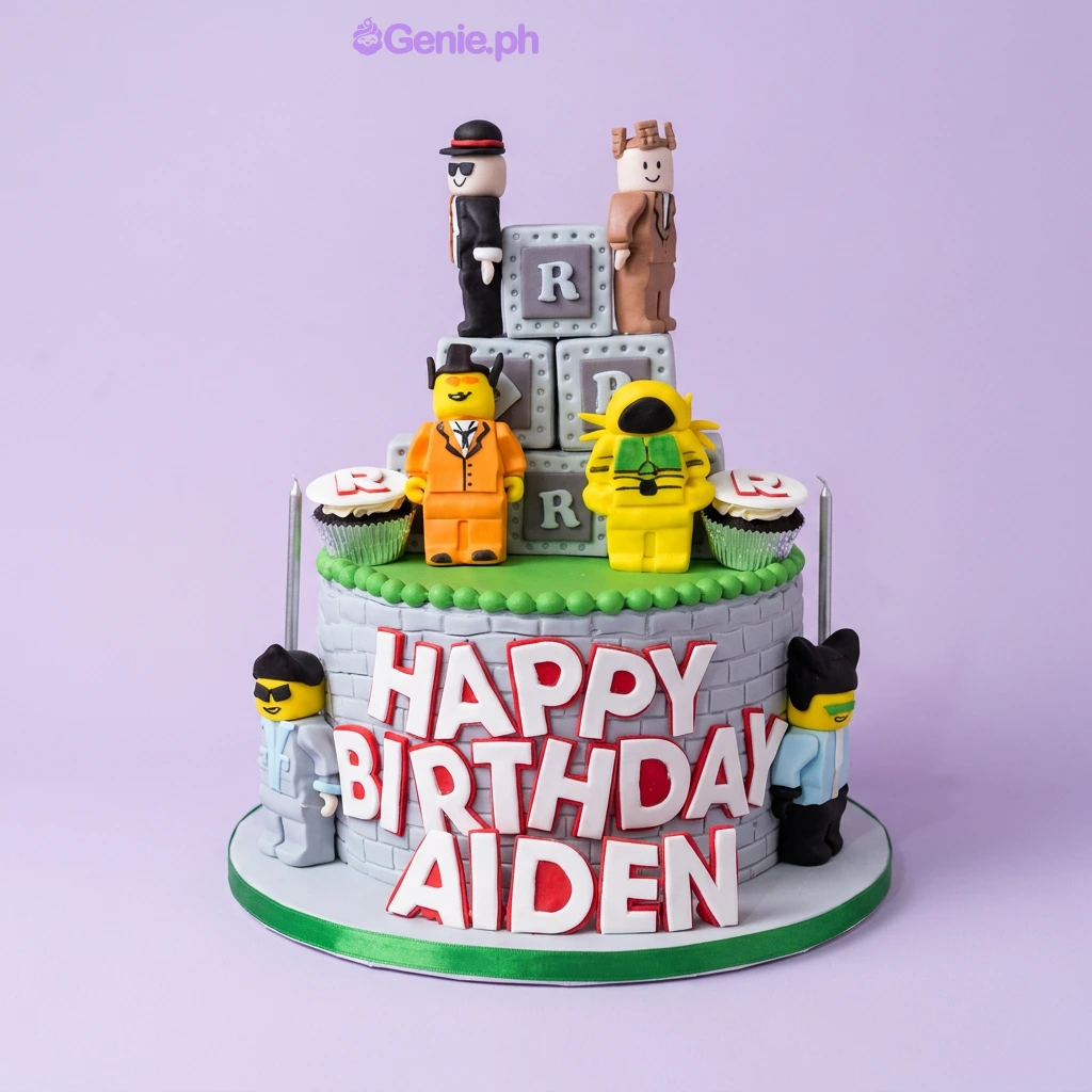 Roblox Birthday Cake