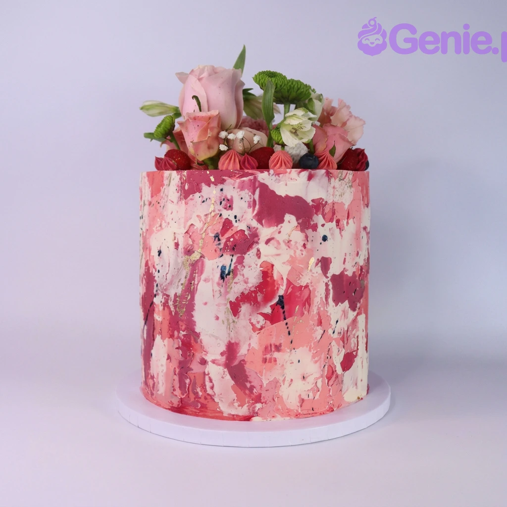 Floral Abstract Dream Catcher Cake Design