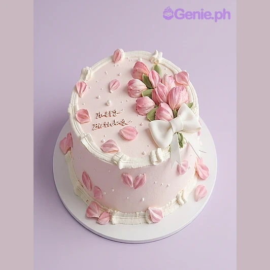 Floral Birthday Cake