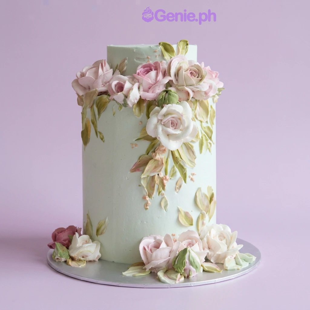 Floral Dancer Cake Design Floral Dancer Cake Design