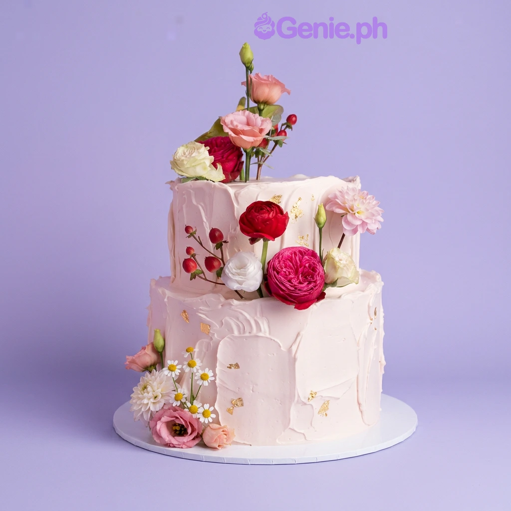 Floral Dancer Cake Design Floral Dancer Cake Design