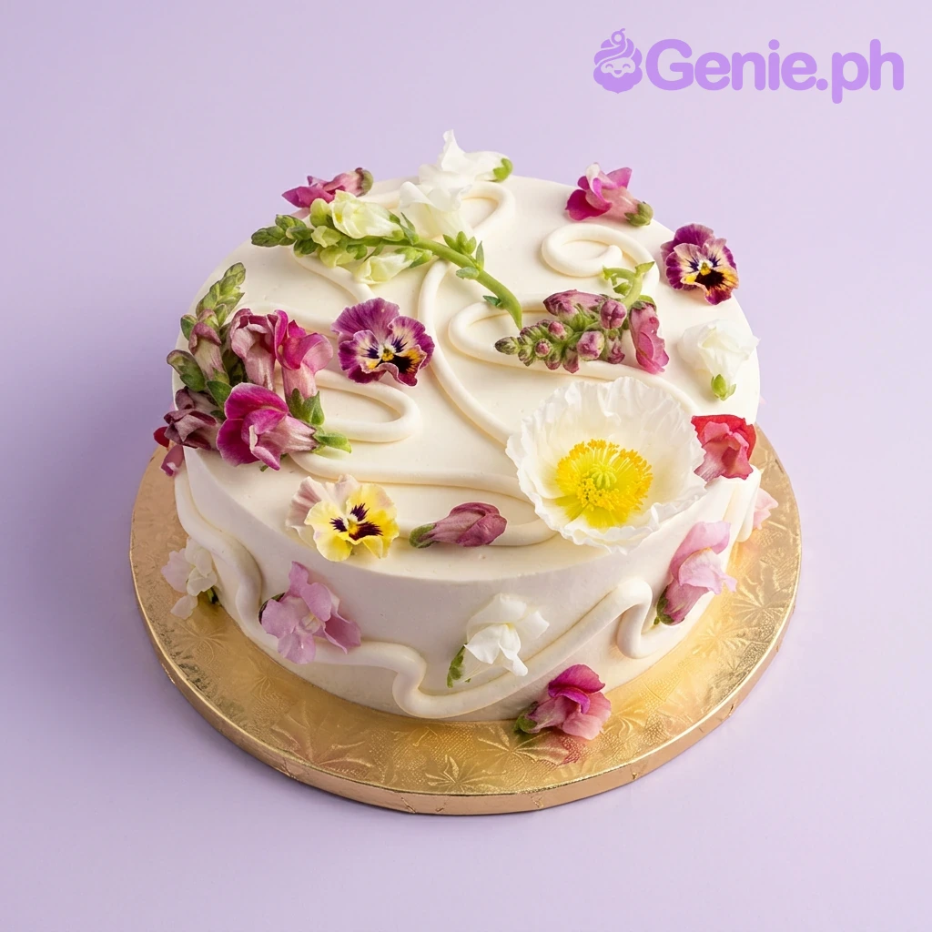 Floral Garden Cake Floral Garden Cake
