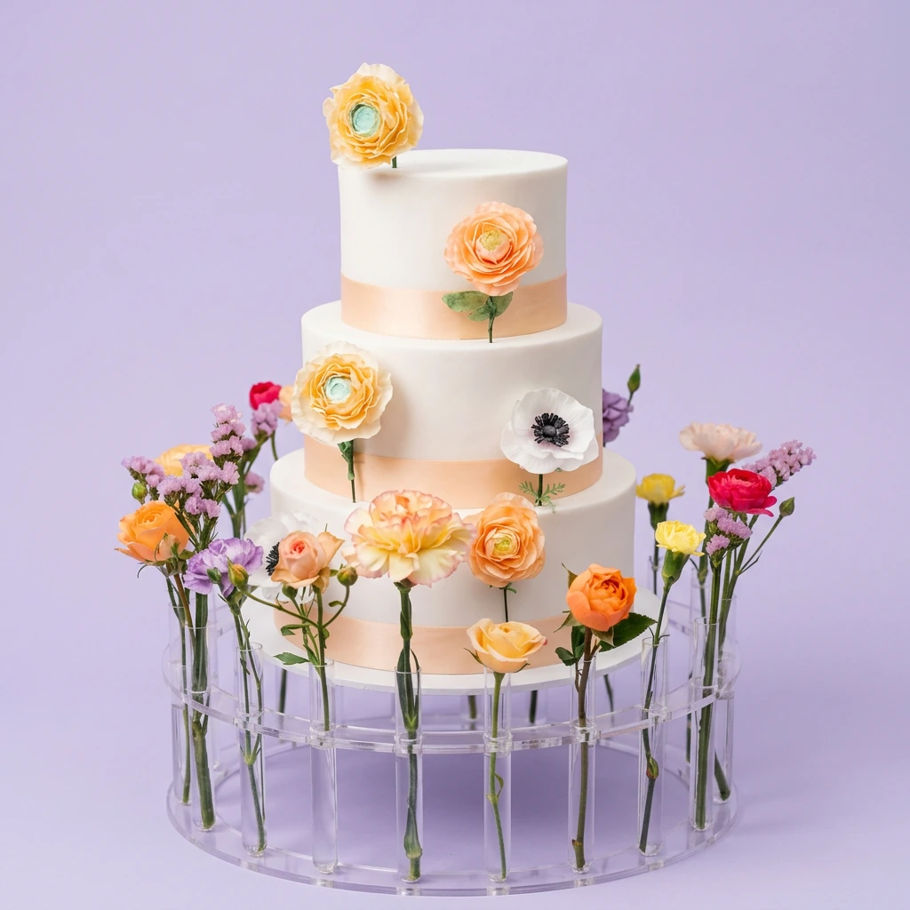 Floral Wedding Cake Floral Wedding Cake