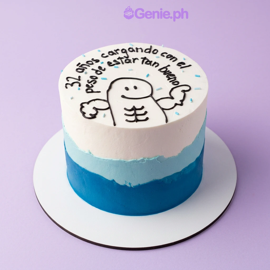 Flork Doodle Cake Design Flork Doodle Cake Design