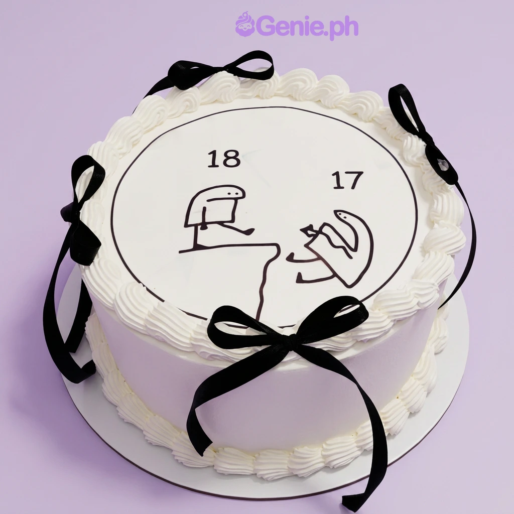 Flork Cartoon Cake Design Flork Cartoon Cake Design