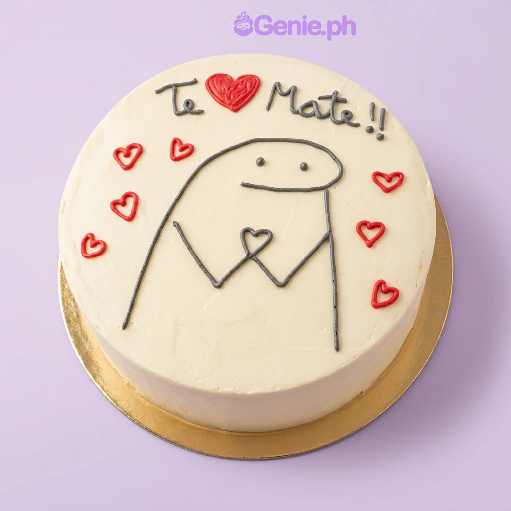Flork Meme Cake