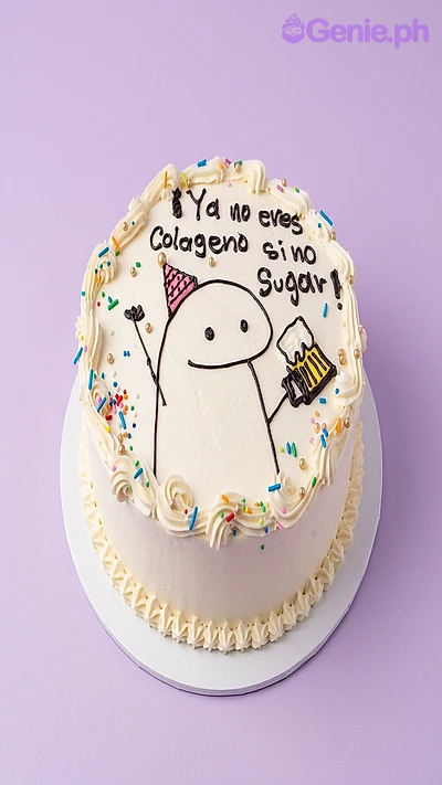 Flork Meme Cake
