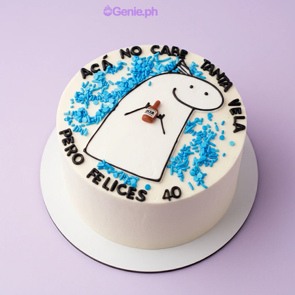 Flork Meme Cake