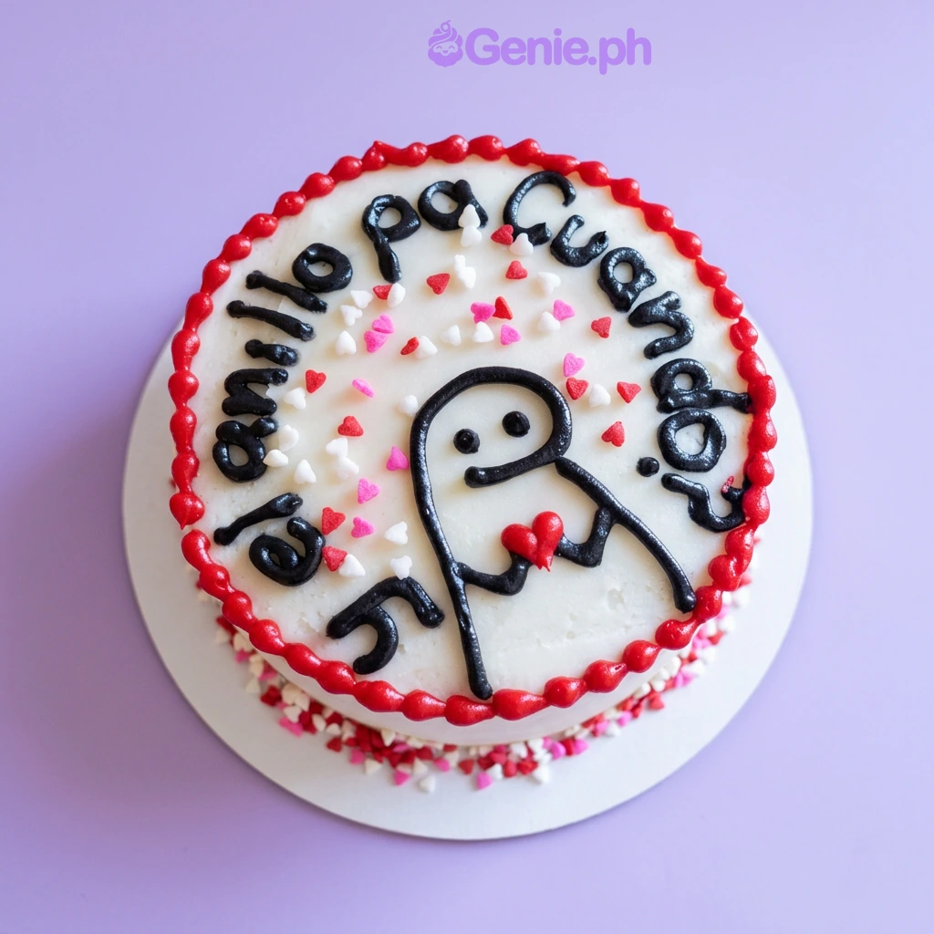 Flork Meme Cake