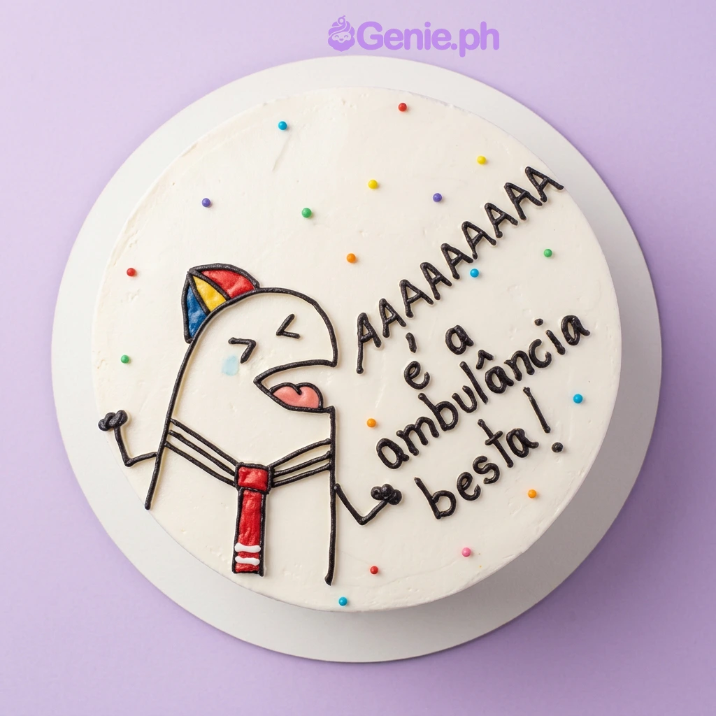 Flork Meme Cake