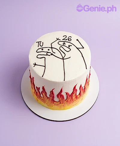 Flork Meme Cake