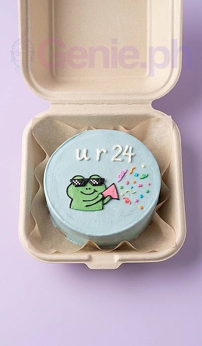 Frog Birthday Cake