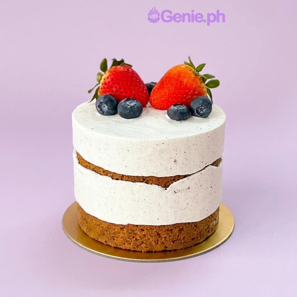 Fruit Minimalist Naked Cake Design Fruit Minimalist Naked Cake Design