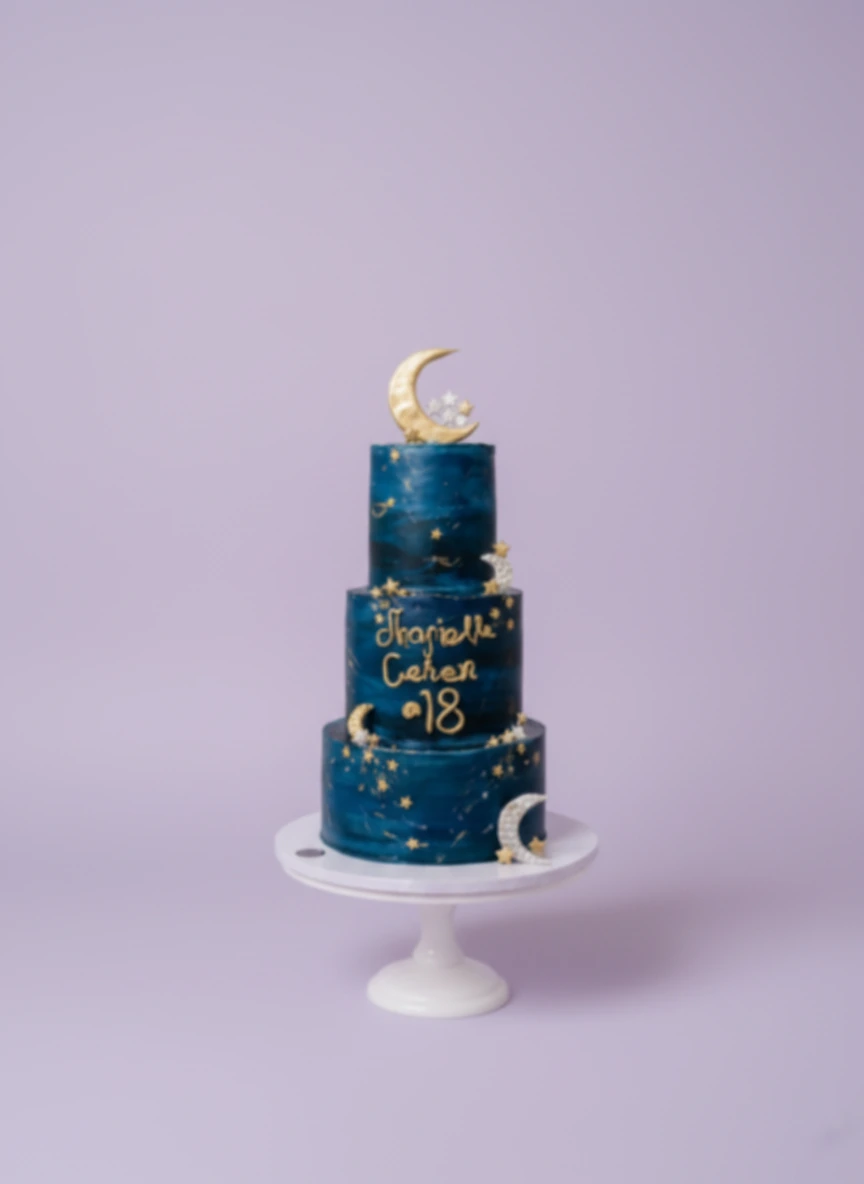 Galaxy Debut Cake