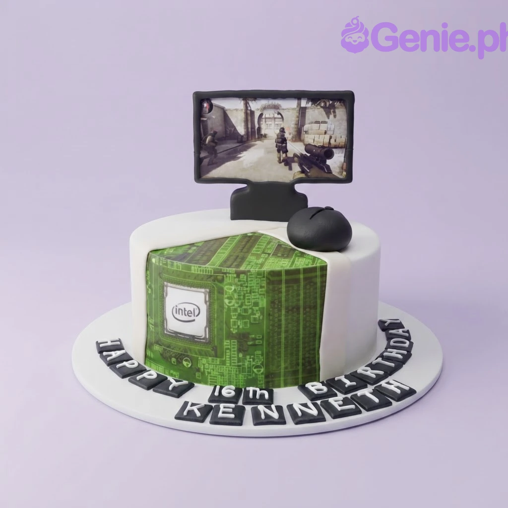 Gaming Video Game Cake Design