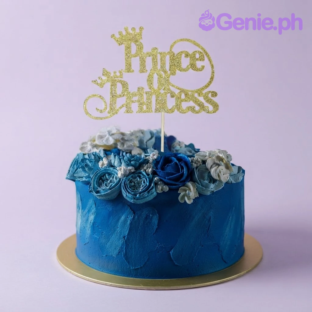 Gender Reveal Cake
