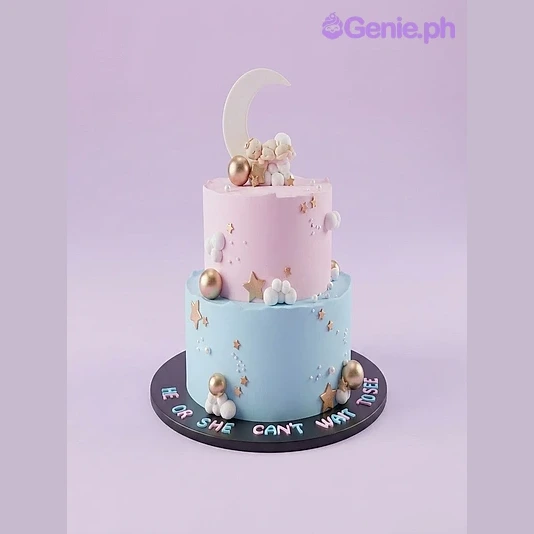 Gender Reveal Cake