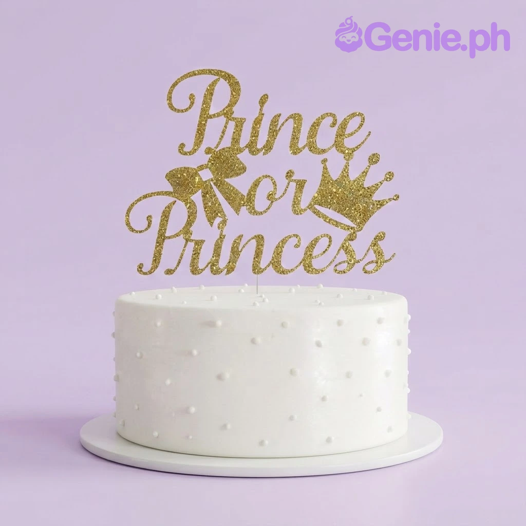 Gender Reveal Cake