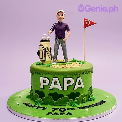 Golf Birthday Cake